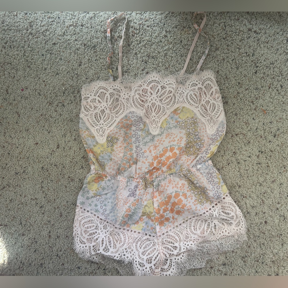 Victoria’s Secret lacy romper bodysuit